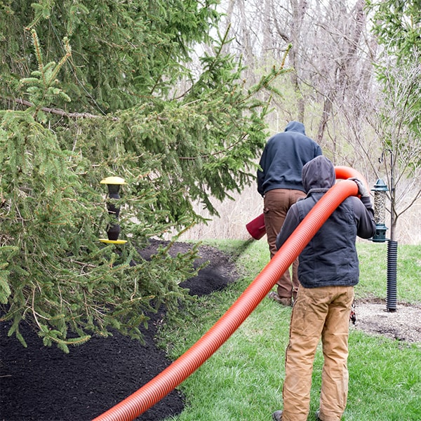 mulch blowing is a great method for controlling erosion on slopes and hillsides